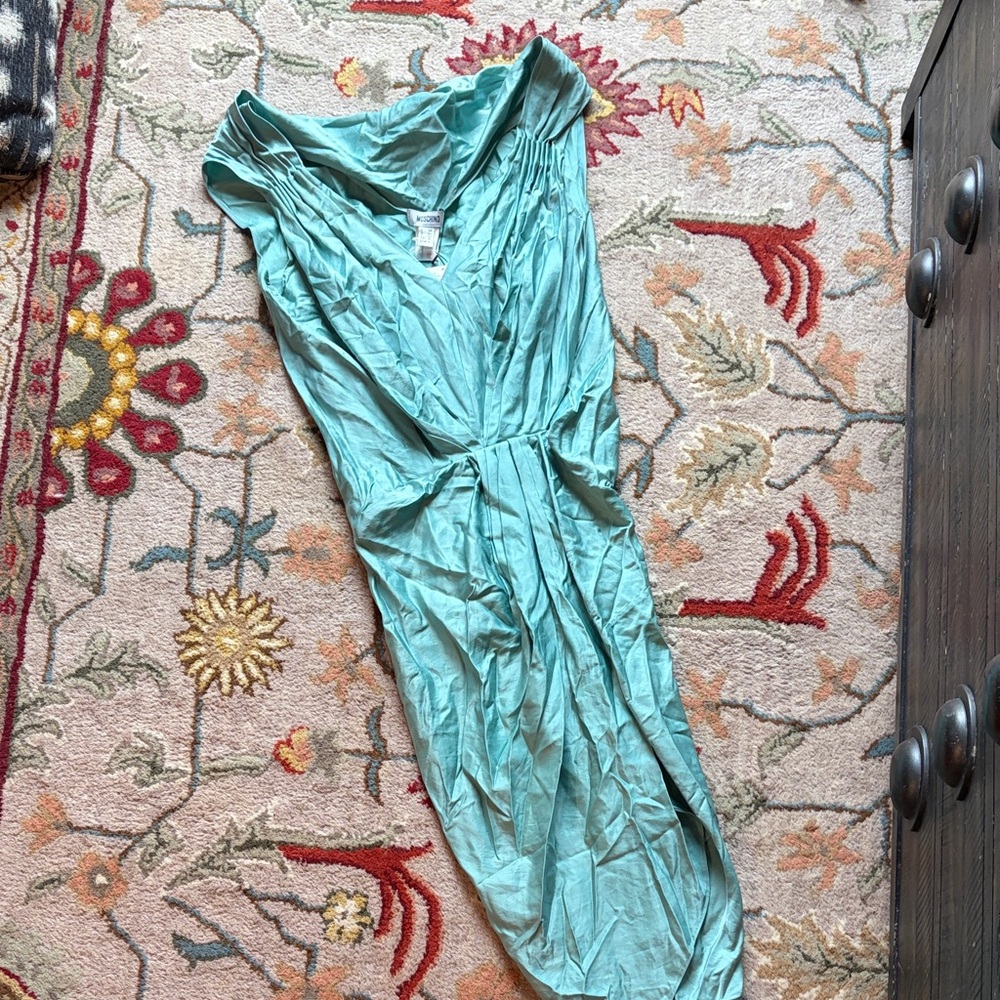 Moschino Aqua Dress